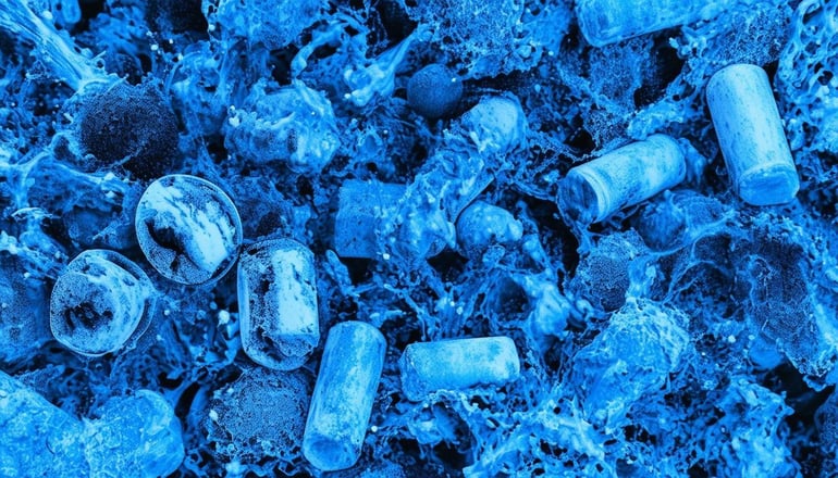 toxic substances on food in blue tones-1